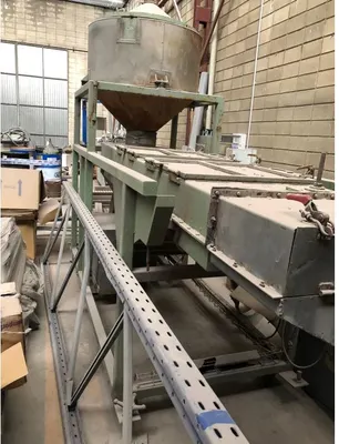 USED 2003 INDUSTRIE GENERALI PVC TWIN  130MM SCREW EXTRUDER
