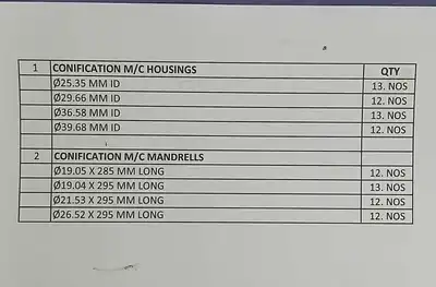 1983 ALFONS MALL KM Tube Conificator Impact Extrusion | H.E. Phipps Co. Inc. (17)
