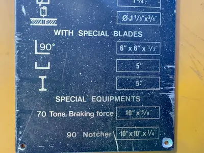Used GEKA HYD70 Ironworkers Ohio US | HGR 24 #1324834