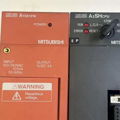 Used MITSUBISHI A1S61PN PLC Chassis Ohio US | Surplus Asset Holdings #1246127
