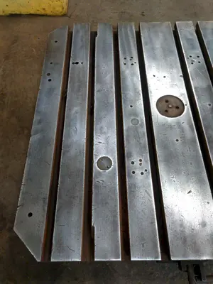 48" x 48" OHIO T SLOT ROTARY TABLE: STOCK 14674
