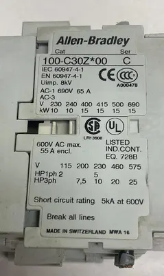 USED ALLEN-BRADLEY 100-C30Z*00