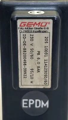 Used GEMU 205-10D31-1141230 Solenoid Valves Ohio US | Surplus Asset Holdings #1233620