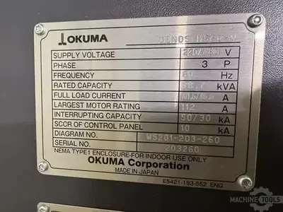 Used 2017 OKUMA GENOS M560-V Vertical Machining Centers Illinois US | Perfection Global, LLC. #1371157