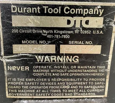 USED DURANT 5025-48