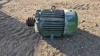 USED TOSHIBA 15/10/7.5 HP TRIPLE RATE ELECTRIC MOTOR
