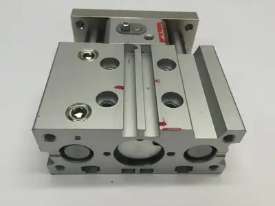 USED SMC COMPACT GUIDE W/ LOCK, 2B1-5DN, MAX 1.0MPA