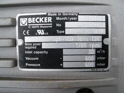 Filler, Capsule, Auto, Jiangnan, Mdl NJP-800A, 6 HP #S741075