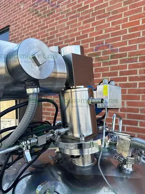 USED NORTHLAND 500 LITER STAINLESS STEEL JACKETED REACTOR FV/ 45 PSI W/ 0.5 HP MIXER
