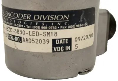 NEW BEI INDUSTRIAL H25D-SS-1000-ABZC-8830-LED-SM18