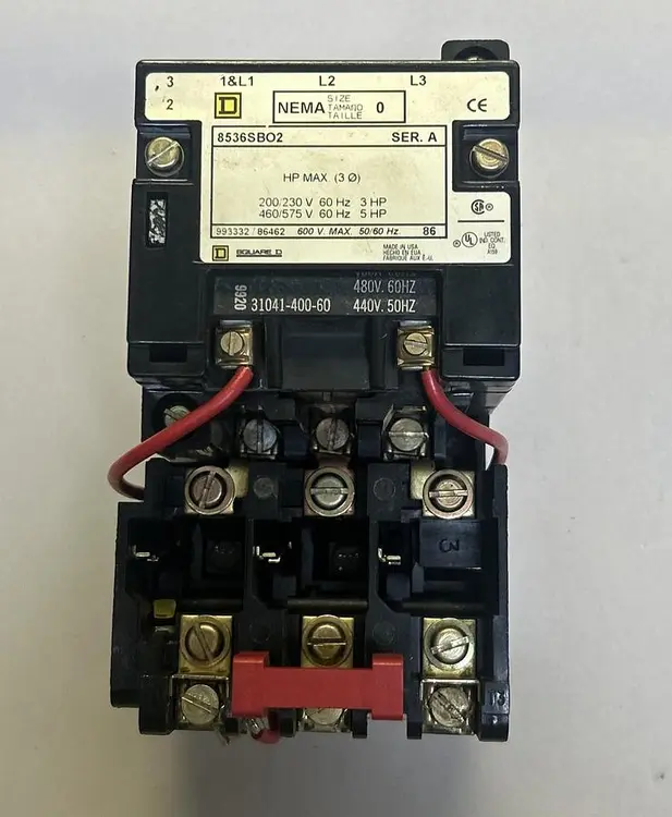 Used SQUARE D ,8536 SBO2 Industrial Controls Ohio US | Surplus Asset Holdings #1238182