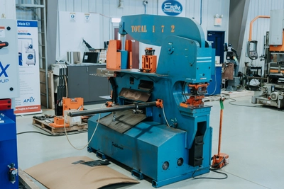 Used SCOTCHMAN PRE-OWNED SCOTCHMAN 150 TON IRONWORKER Ironworkers Manitoba CA | Empire Machinery & Tools Ltd. #1359740