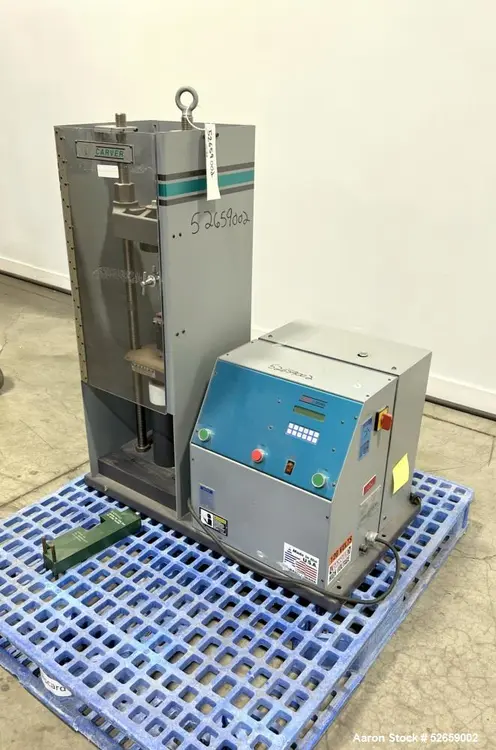 Used CARVER 3888.1D10A Hydraulic Presses Illinois US | Aaron Equipment #83999