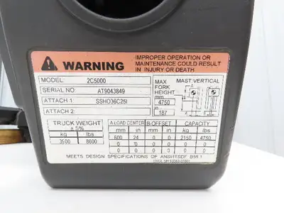 Used CASCADE _UNKNOWN_ Forklift Attachments Indiana US | Arrow Industrial #1366962