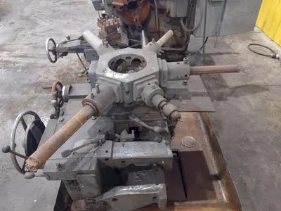 2A WARNER & SWASEY MODEL #M-3470 CROSS SLIDING TURRET LATHE: YOBRO #25009