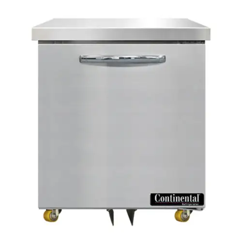 Continental SW27N-U 27" W Undercounter Refrigerator W/ (1) Section & (1) Door, 115v