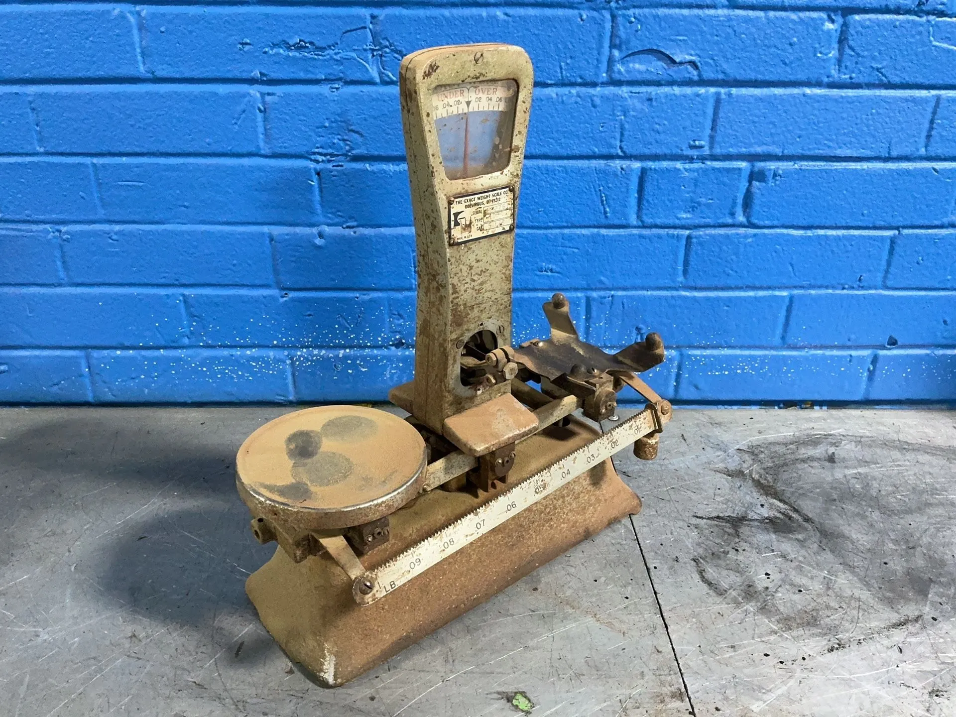 Used THE EXACT WEIGHT SCALE SCALE CO. 100 Material Handling (misc) Ohio US | HGR 24 #1293694