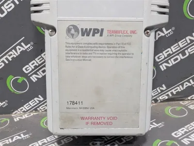 WPI Termiflex 178411 Handheld Programming Terminal Used