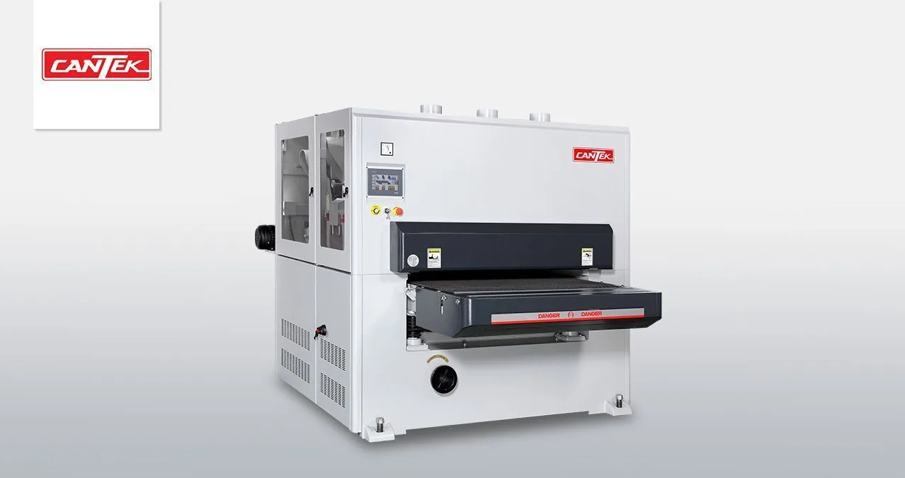 NEW CANTEK AMERICA SR43DDA 43" 3-Head Wide Belt Sander