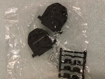 17E-1726-1-ND CONN BACKSHELL DB25 BLK PLASTIC