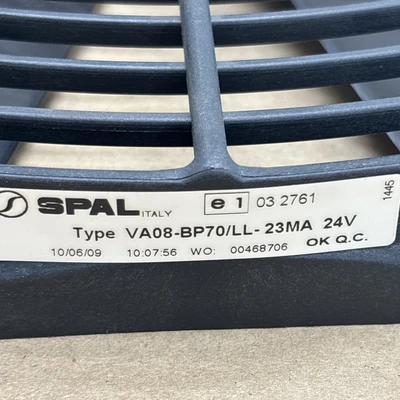 New | in-Stock Spal VA08-BP70/LL-23MA 24v Fans Indiana US | J&J Industrial Supply #1309844