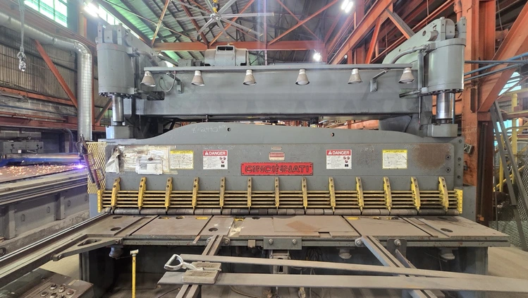 Used 1982 CINCINNATI 6SE12 Power Squaring Shears (Inch) Pennsylvania US | Revelation Machinery #1510814