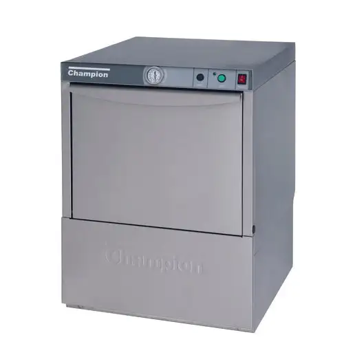 Champion UL-130 Low Temp Rack Undercounter Dishwasher W/ 25 Racks/hr, 115v