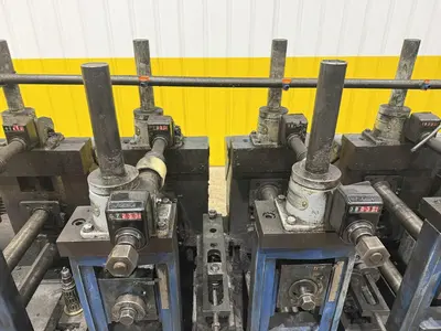 9 STAND x 2" YODER M2 ROLLFORMER, 6 STAND & 3 STAND BASE: YOBRO #24317