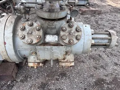 Gemini FE650C-2 Compressor Frame SN 50F465 with 89 series cylinders size 10.5” x 5.75”