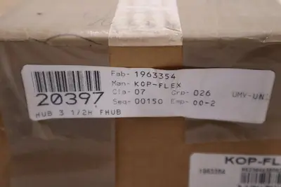 KOP-FLEX 1963354 3 1/2H FHUB - NEW IN BOX - STOCK SGF123