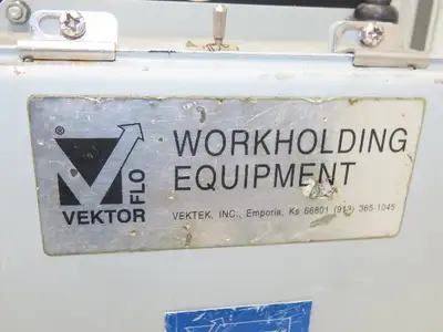 Vektek Vector Flo Hydraulic Manual Workholding Pump Power Pack 2.5gal 5000psi