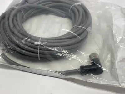 New | in-Stock Mencom Right Angle Single End Cordset Female M12 5-Pin 10m Cable & Wire Michigan US | Maverick Industrial Sales #1392613