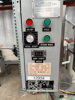 Used MARBURG M-500-SV Capsule Banders / Sealers | Star Industries #1253778