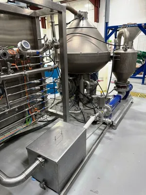 Alfa-Laval CLARA 701H hermetic clarifier centrifuge, 316SS.