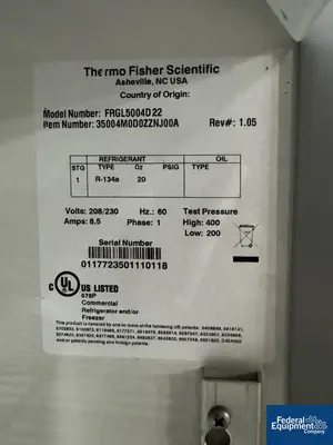 USED Thermo Scientific Thermo Scientific Forma 2-Door Refrigerator