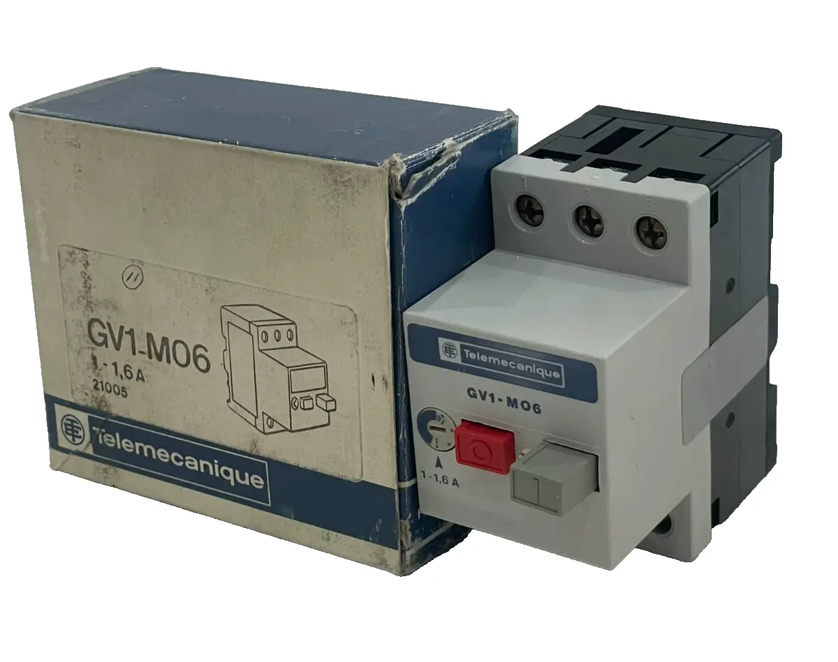 NEW TELEMECANIQUE GV1-M06 1-1.6A CIRCUIT BREAKER GV1M06