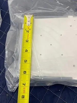 ALUM FILLER BLOCK PURGE PLATE 20-00-07309