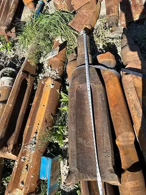 Used KEYSTONE DRILL COMPANY 13-1/2" TO 14" D X 48" L CHISEL BIT FOR CABLE TOOL Tool Bits Pennsylvania US | East West Machinery & Drilling #1417343