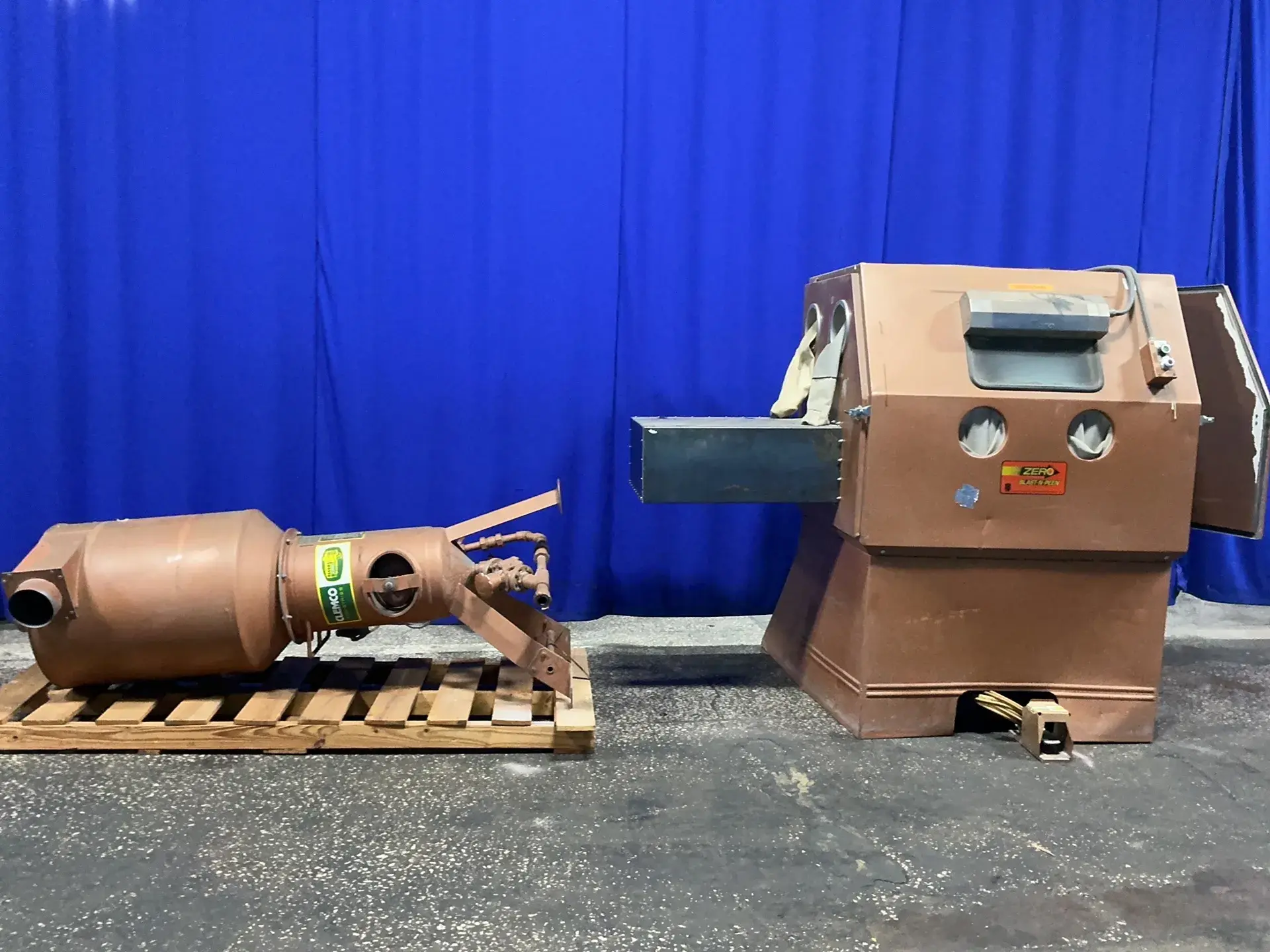 Used ZERO 220 CABINET Blast Cleaning Ohio US | HGR 24 #1549617