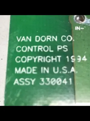 USED VAN DORN PC330-041