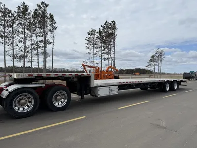 Used 2020 MANAC STEP DECK TRAILER Flatbed Trailers Minnesota US | Carco Truck & Equipment #1514147