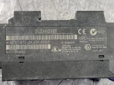 USED SIEMENS 6ES7 972-0AA01-0XA0