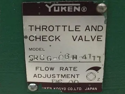 USED YUKEN SRCG-06H-4111