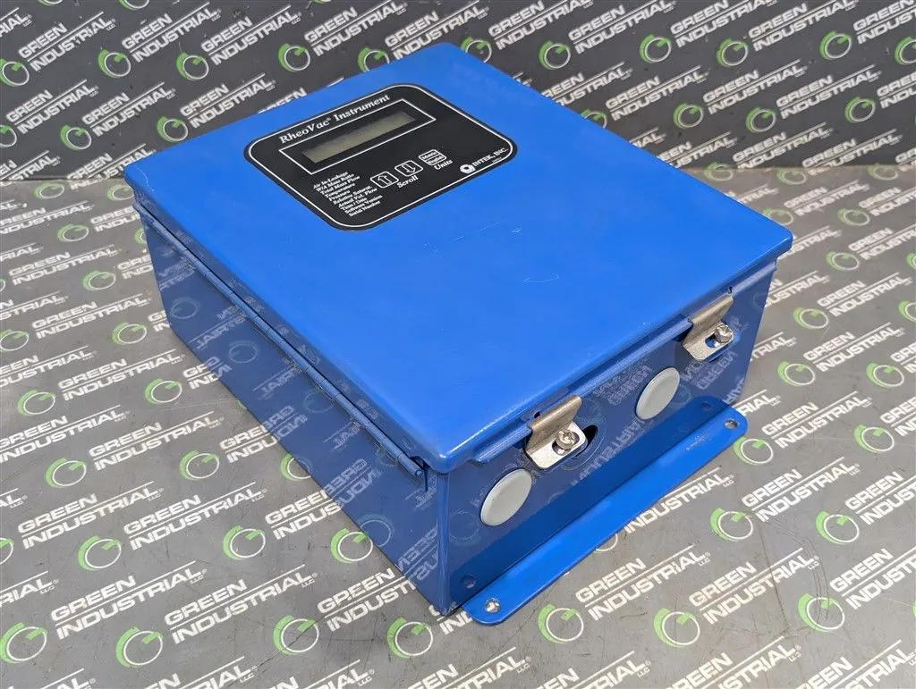 Intek, Inc. RheoVac Instrument 950-1P-1U-4/20 Leak Monitor Processor Used