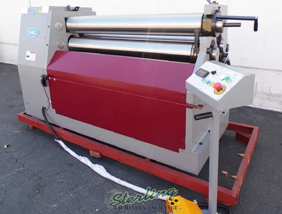New | in-Stock GMC HBR-0425 Plate Bending Rolls including Pinch California US | Sterling Machinery Exchange #1465792