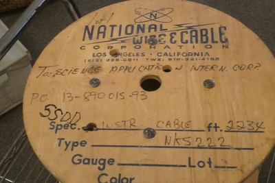 NEW National Wire & Cable NK222 22 gauge, 7 strand Aluminum Foil Shielded