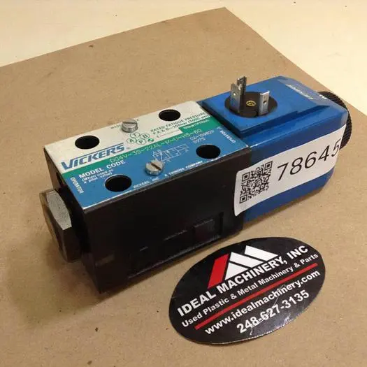 Used VICKERS DG4V-3S-22AL-M-U-H5-60 Valves/Fittings Michigan US | Ideal Machinery #608010