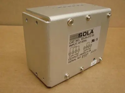 USED SOLA ELECTRIC 83-24-212-03