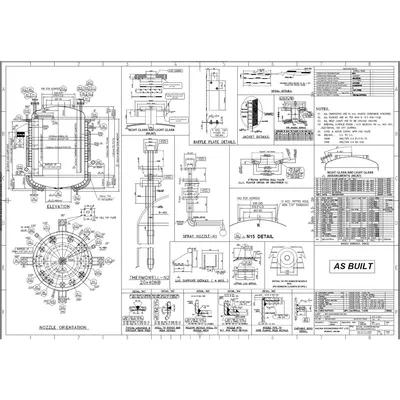 Used 1000L 264 GAL Jacketed Stainless Steel 316L Pressure Rated Mix Tank Reactor