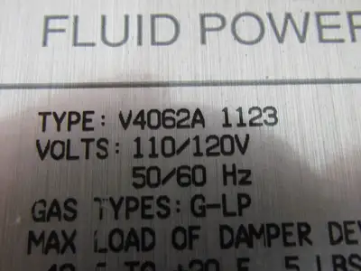 Honeywell V4062A 1123 V5055B Hi-Lo-Off Fluid Power 2"NPT Gas Valve Actuator